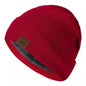 Unisex Urgentman Winter Beanie Cap Outdoor Warm Knitted Fur Lined Hat