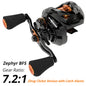 KastKing Zephyr Bait Finesse System BFS Baitcasting Fishing Reel  4.5KG 7 Ball Bearings 7.2:1 Gear Ratio Carbon Fishing Coil-EXPROTAS