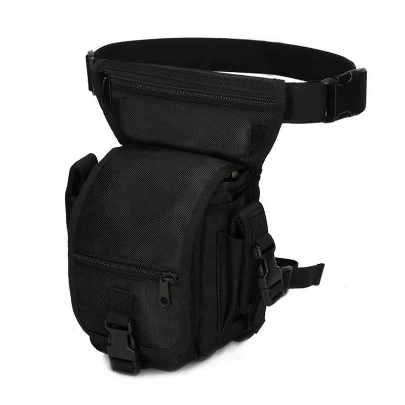 Tactical Drop Leg Bag Outdoor Thigh Pouch Military Molle Waist Pack