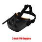5.8G 40CH Dual Antennas FPV Goggles Monitor Video Glasses Headset HD W/ 5.8G 25mW transmitter fpv camera + Osd for Racing Drone-EXPROTAS
