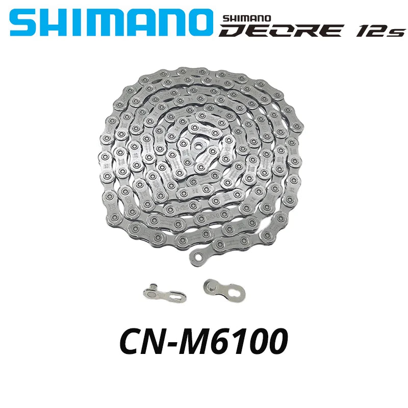 Shimano 12-Speed MTB Chain with Quick Link for Deore/SLX/XT/XTR - EXPROTAS