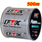 Leader Line Fishing Fluorocarbon 300m 500m Carbon Fiber Soft Coated Line