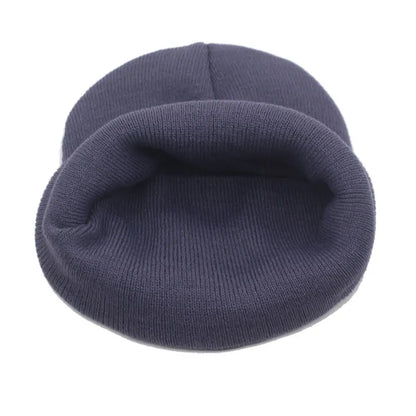 Warm Knitted Hat Winter Beanie Cap Unisex Casual Skull for Men Women