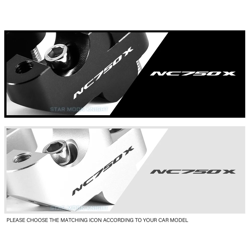 For Honda NC 750 X NC750X 2016 - 2021 CB500X CB500F CB300F Motorcycle Accessories Riser Lifting Handlebar Clamp Handlebar Riser-EXPROTAS