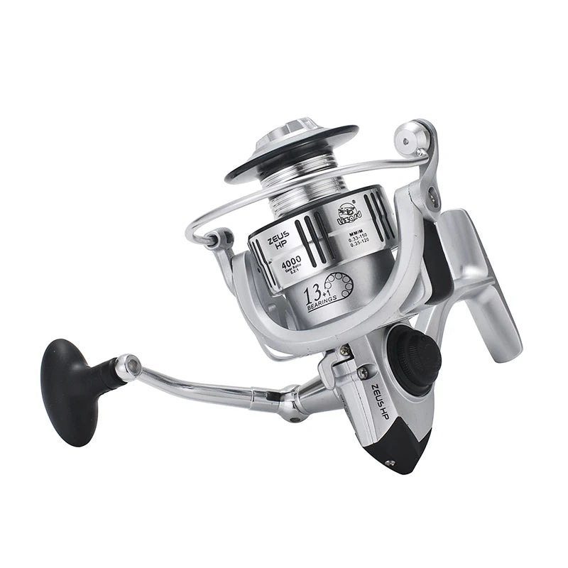 Sea Spinning Reel Lizard ZEUS Full Metal Deep Spool Anti-Corrosion Lure