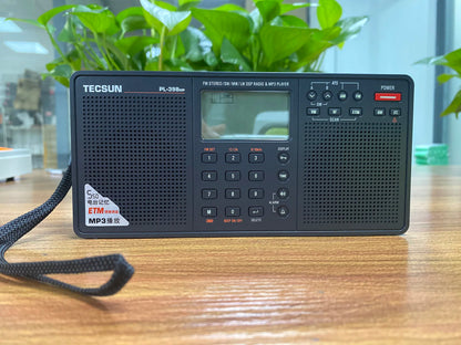 Tecsun PL-398MP Portable DSP Radio FM AM SW Receiver MP3 Player TF Card Stereo - EXPROTAS