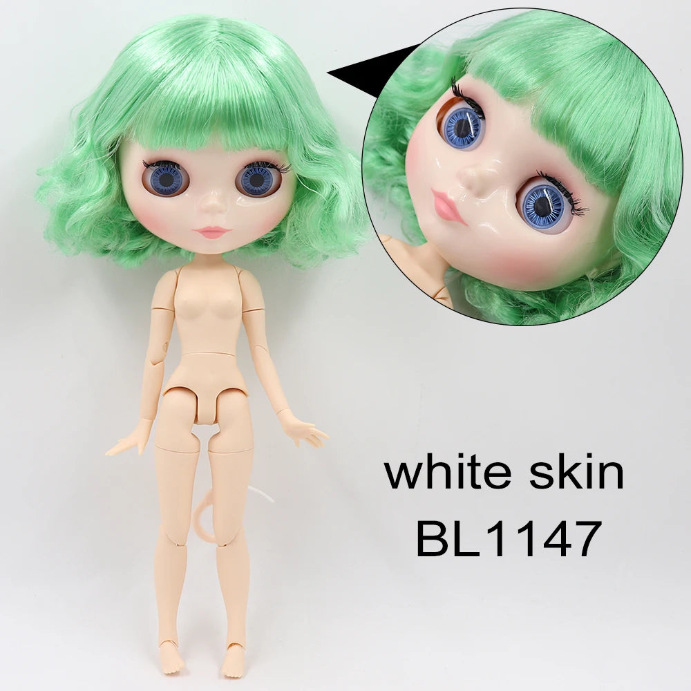 ICY DBS Blythe Doll 1/6 BJD Joint Body 30cm White Skin Random Eyes Anime Gift