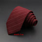 Mens Tie 6cm Slim Solid Classic Necktie for Wedding Party Casual