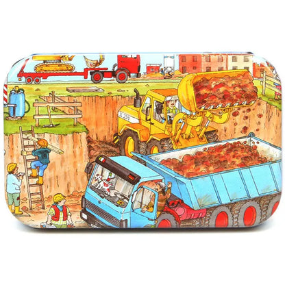 60pcs Wooden Jigsaw Puzzle Kids Toy Cartoon Animals Vehicles Educational Learning Gift