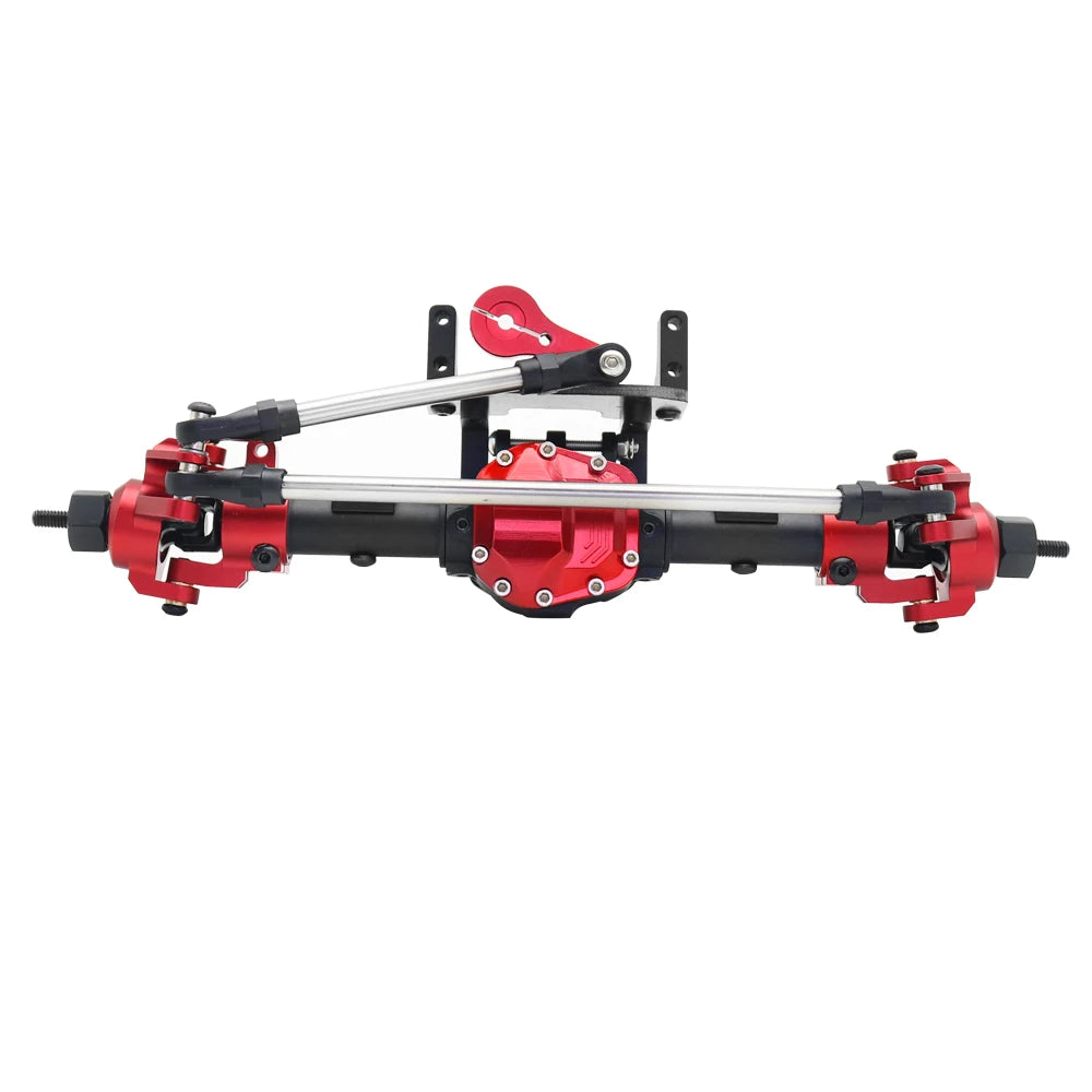 SCX10 II CNC Aluminum Front & Rear Axle Set 30T/8T for Axial AR44 90046 90047 Upgrade - EXPROTAS
