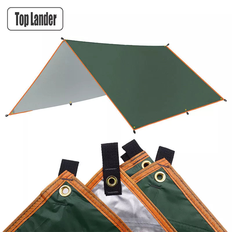 5x3m 4x3m 3x3m Waterproof Tarp Tent Shade Ultralight Garden Canopy Sunshade Outdoor Camping Awning Tourist Beach Sun Shelter-EXPROTAS