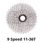 SUNSHINE 9-Speed MTB Cassette 11-25T to 11-50T Shimano/SRAM Compatible