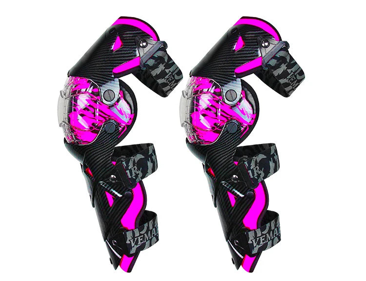 Red Motocross Knee Pads Motorcycle Knee Guard Moto Protection Motocross Equipment Motorcycle Knee Protector Safety Guards-EXPROTAS
