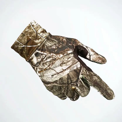 Bionic Full Finger Gloves Anti-Slip Tactical Camo Hunting Fishing Men