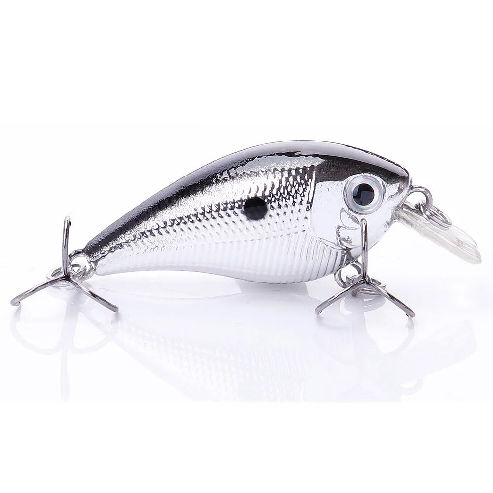Fishing Lure 5cm/7cm Crankbait Minnow Wobbler for Pike Bass Perch Tackle
