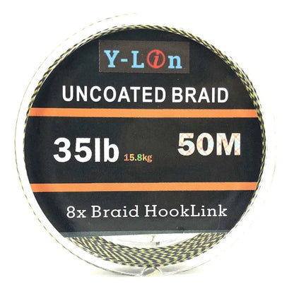 Soft Hook Carp Fishing Line 50m Braid Hooklink for Hair Rig 25/35LB
