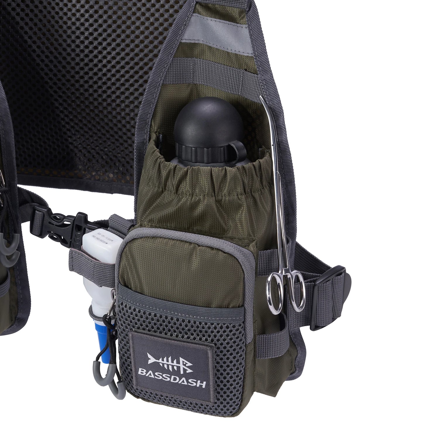 Fly Fishing Vest Bassdash FV08 Lightweight Chest Pack One Size Men Women