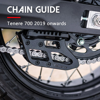 Chain Guide Guard Cover Compatible with Tenere 700 2019-2022