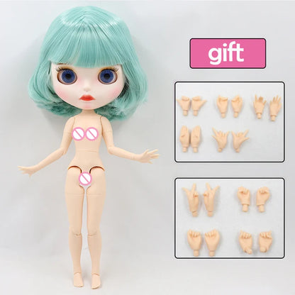 ICY DBS Blythe Doll 1/6 BJD Joint Body 30cm DIY Anime Girl Toy Random Eyes Gift