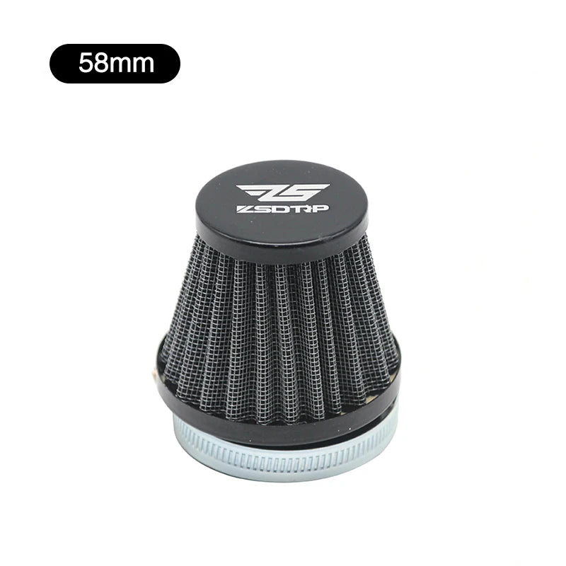 Clamp-on Air Filter for Motorcycle 35mm 38mm 42mm 45mm 50mm 55mm 58mm