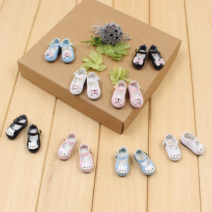 Blythe Doll Cat Bow Shoes 8 Colours for ICY DBS Neo 1/6 BJD Dolls