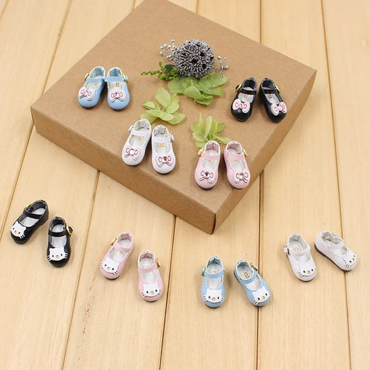 Blythe Doll Cat Bow Shoes 8 Colours for ICY DBS Neo 1/6 BJD Dolls
