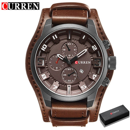 CURREN Men's Watches Top Brand Luxury Fashion&Casual Business Quartz Watch Date Waterproof Wristwatch Relogio Masculino-EXPROTAS