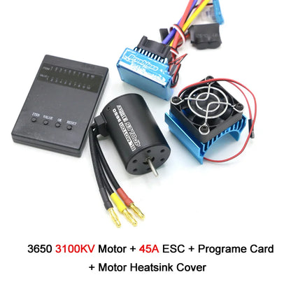 RC Car RC Brushless Motor 3100KV 3900KV 4300KV 5200KV ESC Combo 1/10