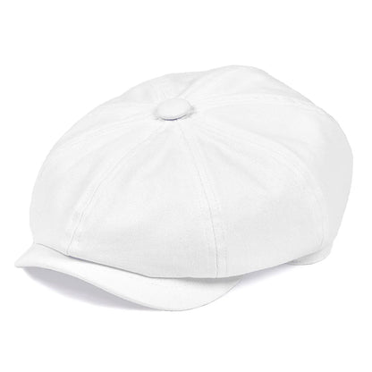 Men's Flat Ivy Cabbie Newsboy Cap Retro Casual Driving Hat Beret