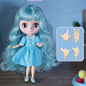Icy Dbs Blyth Doll 20CM Joint Body Nude DIY Clothes Shoes for Girls