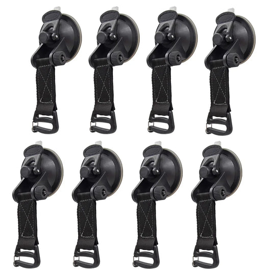 Heavy Duty Car Suction Cup Anchor Hook for Camping Awning Canopy Tarp Tie Down