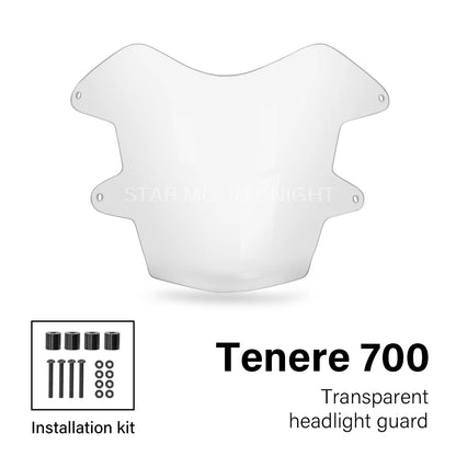 For Yamaha Tenere 700 Acrylic Headlight Protector Cover 2019-2024