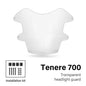 For Yamaha Tenere 700 Acrylic Headlight Protector Cover 2019-2024