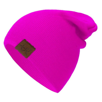 Unisex Beanie Hat Warm Soft Knitted Casual Winter Hat for Men & Women