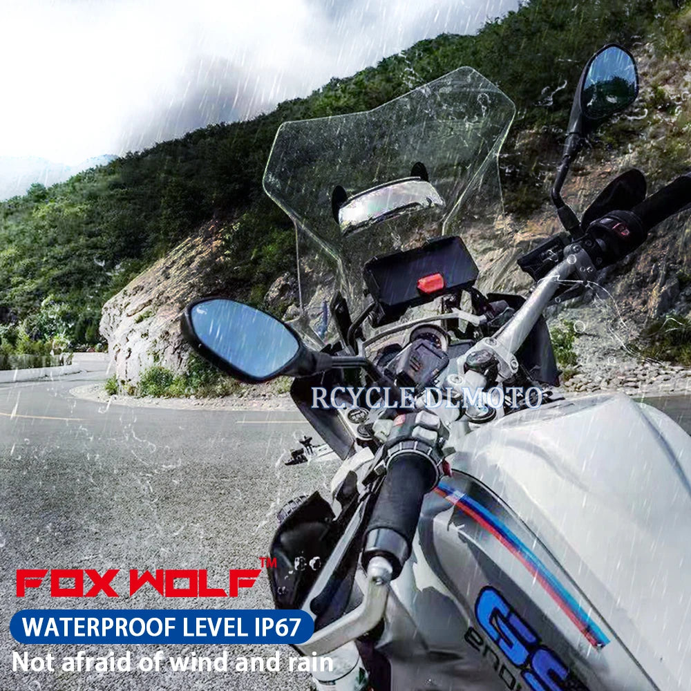 For BMW R1250GS ADV Wireless Charge Mobile Phone Navigation Bracket R 1250 GS R1250 GS Motorcycle Wireless Charging R1200GS ADV-EXPROTAS