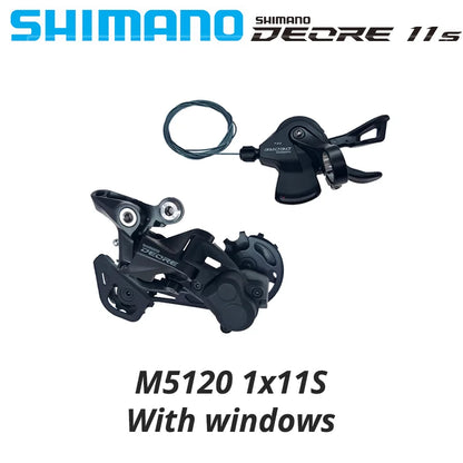 Shimano Deore M5100 1x11 Shifter SL-M5100-R + RD-M5100 SGS Rear Derailleur - EXPROTAS