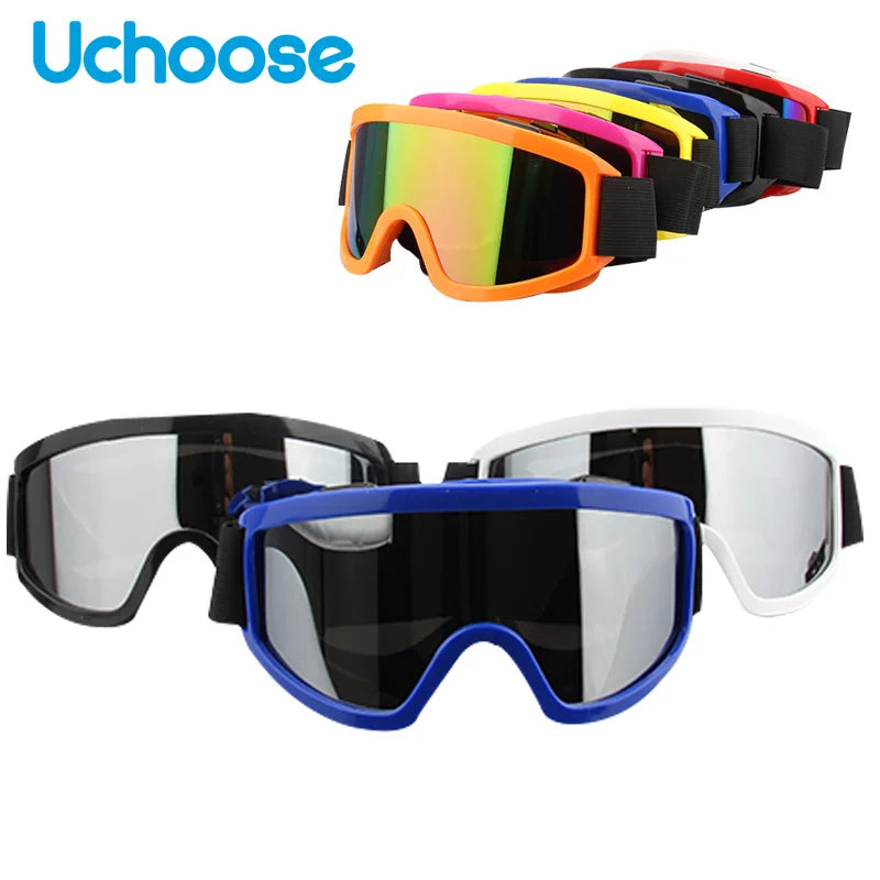 Motorcycle Helmet Goggles Protective Glasses for ATV Motocross Riding