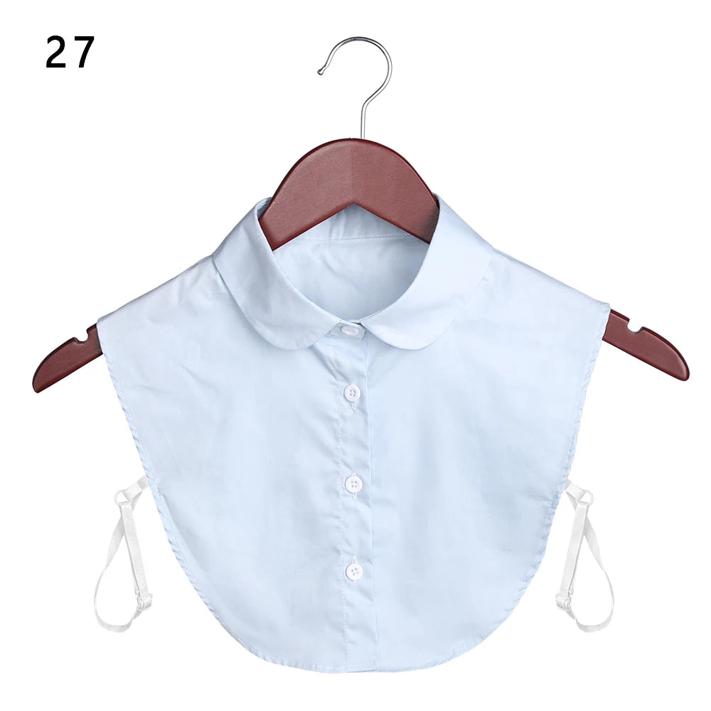 Lace Fake Collar Detachable Women Blouse Lapel Shirt Clothes Accessories