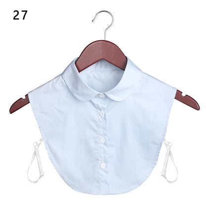 Lace Fake Collar Detachable Women Blouse Lapel Shirt Clothes Accessories