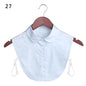 Lace Fake Collar Detachable Women Blouse Lapel Shirt Clothes Accessories
