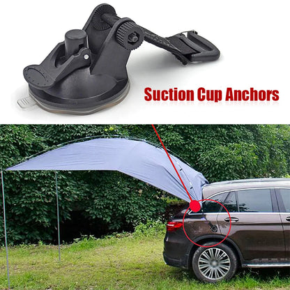 Heavy Duty Car Suction Cup Anchor Hook for Camping Awning Canopy Tarp Tie Down