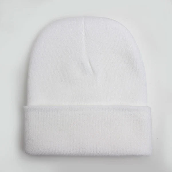 Warm Knitted Cap Beanie Wool Unisex Winter Hat Men Women 24 Colors