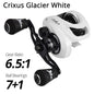KastKing Crixus 7+1BBs 8KG Max Drag 206g Super Light Weight Baitcasting Reel Magnetic Brake System Freshwater Fishing Coil-EXPROTAS
