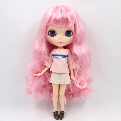 ICY DBS Blythe Doll 1/6 BJD Joint Body 30cm DIY Anime Girl Toy Random Eyes Gift