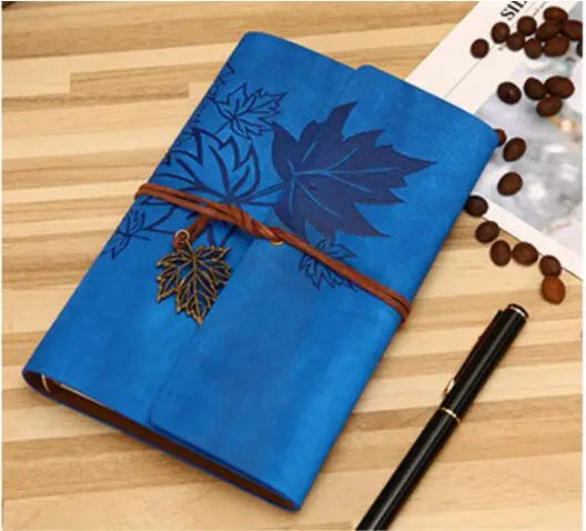 A5 A6 A7 Notebook PU Leather Vintage Diary Journal Notepad School Office