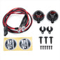2/4Pcs LED Light for 1/10 RC Crawler TRX-4 SCX10 D90 Axial Car Cover