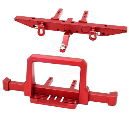 1/10 RC Crawler Aluminum Front & Rear Bumper Set for Traxxas TRX-4 - EXPROTAS