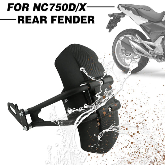 NC700 NC750X Mudguard Rear Fender For Honda NC750D NC750 X/D Mud Splash Guard Protection Wheel Hugger For Ninja 250/300-EXPROTAS