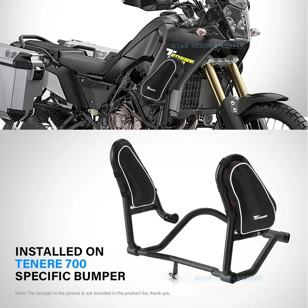 Motorcycle Engine Crash Bars Bag For Yamaha T7 Tenere700 Tenere 700 2019 2020 2021 2022 - Travel Storage Tool Waterproof Bags-EXPROTAS
