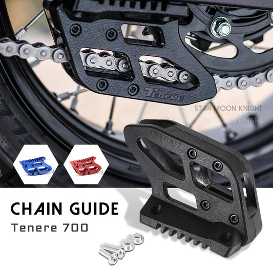 Chain Guide Pulley Protector Stabilizer Plate for Yamaha Tenere 700 2019-2021